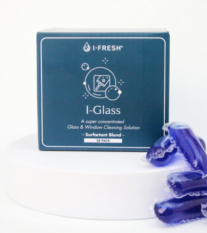 I - GLASS | Commercial Glass Cleaner | 28 or 84 Podz per pack